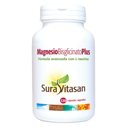 Sura Vitasan Magnesio Bisglicinato Plus (120 caps) | Farmacia Tuset