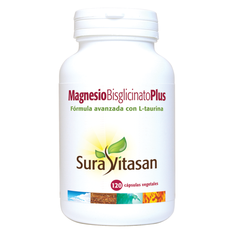 Sura Vitasan Magnesio Bisglicinato Plus (120 caps) | Farmacia Tuset