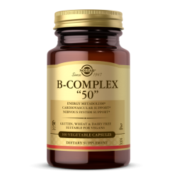 Solgar Vitamina B Complex 50 (100 cápsulas) | Farmacia Tuset