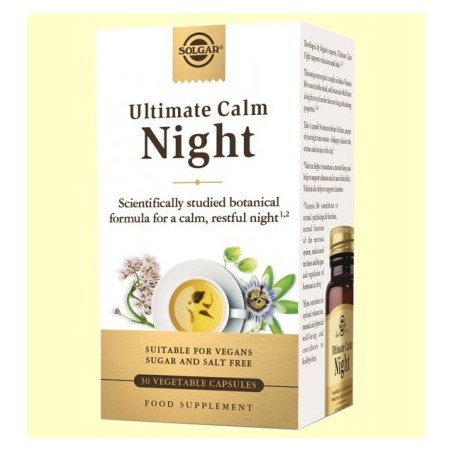 Solgar Ultimare Calm Nigth 3 cápsulas | Farmacia Tuset