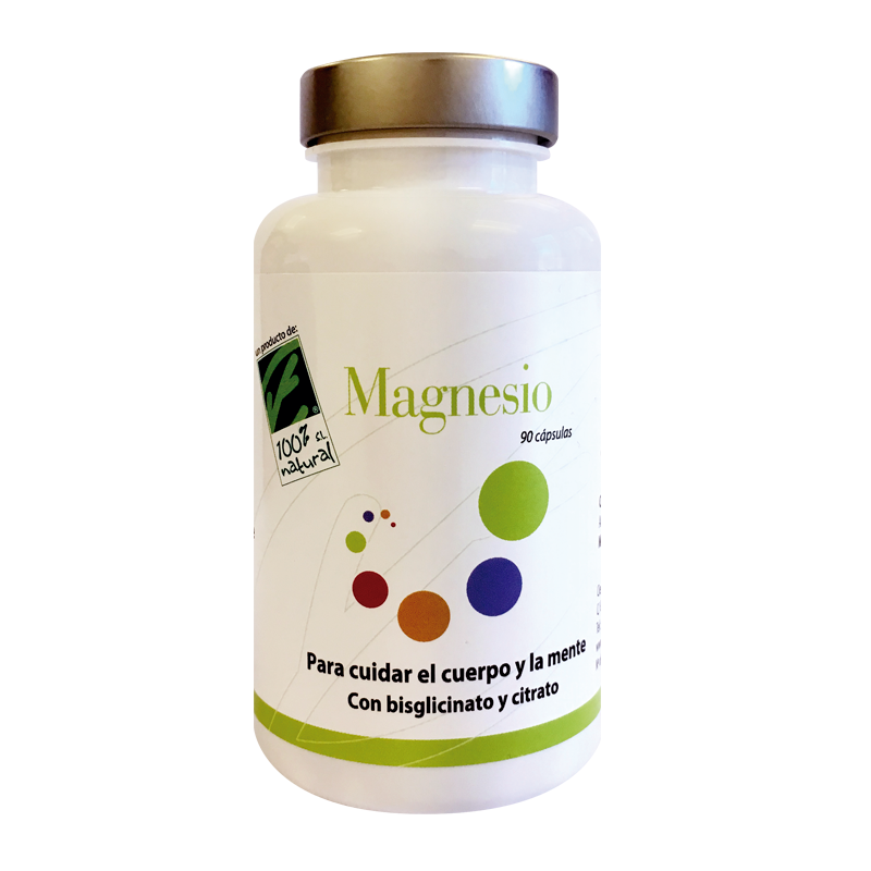 Magnesio (90 cápsulas) - Cien por Cien Natural | Farmacia Tuset