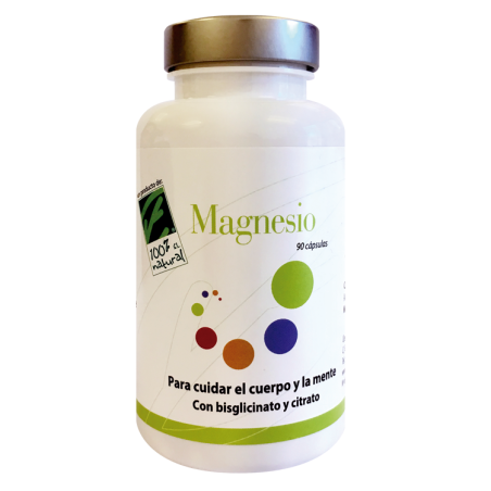 Magnesio (90 cápsulas) - Cien por Cien Natural | Farmacia Tuset