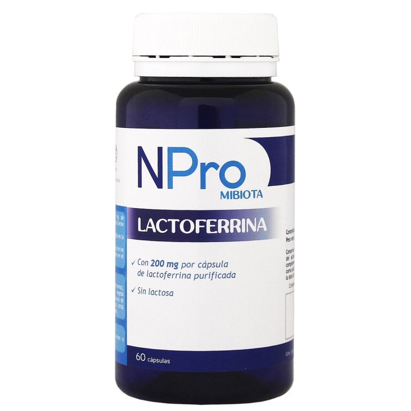NPRO Lactoferrina (60 cápsulas) | Farmacia Tuset