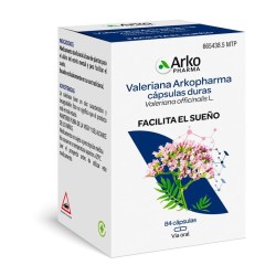 Arkopharma Arkocápsulas Valeriana (84 cápsulas) | Farmacia Tuset