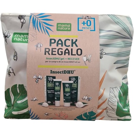Mama Natura - InsectDHU Neceser Pack Gel + Roll On | Farmacia Tuset