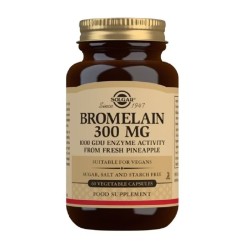 Solgar Bromelina 300mg (60 cápsulas) | Farmacia Tuset