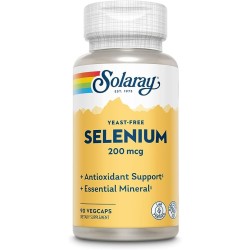 Solaray Selenium 200mcg (90 cápsulas) | Farmacia Tuset