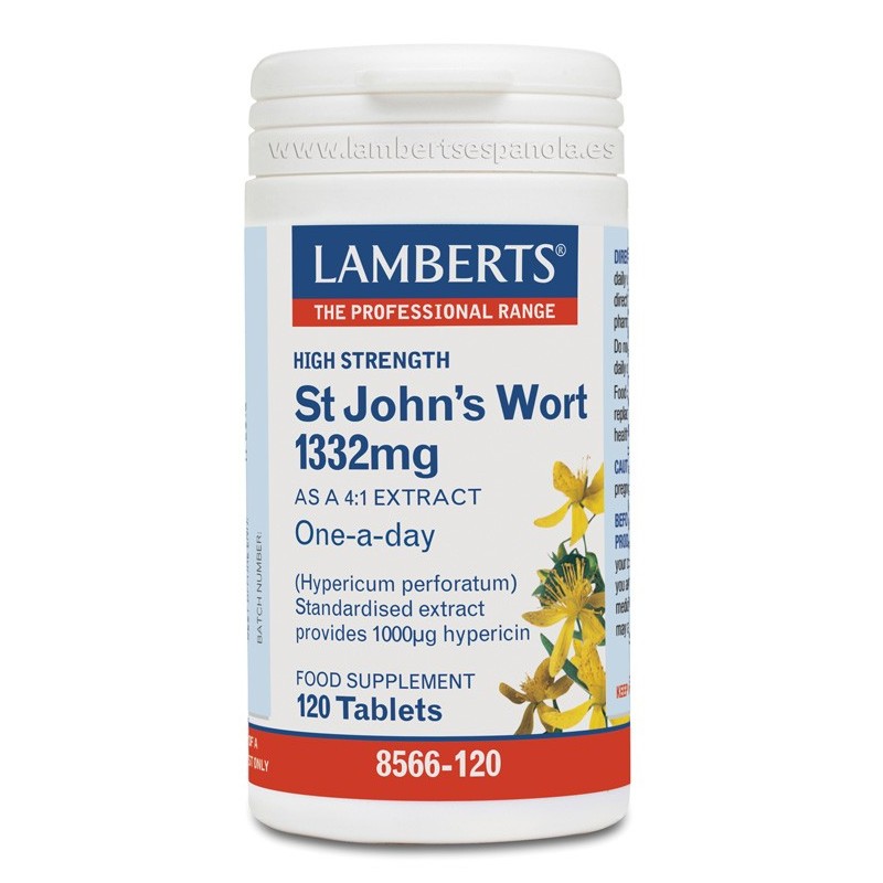 Lamberts St. John's Wort (Hipérico) (120 comprimidos) | Farmacia Tuset