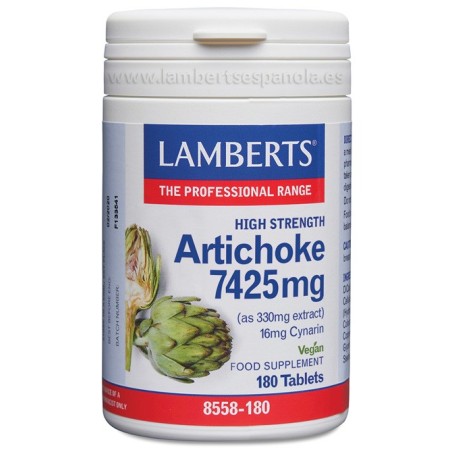 Lamberts Artichoke (Alcachofa) (180 comprimidos) | Farmacia Tuset