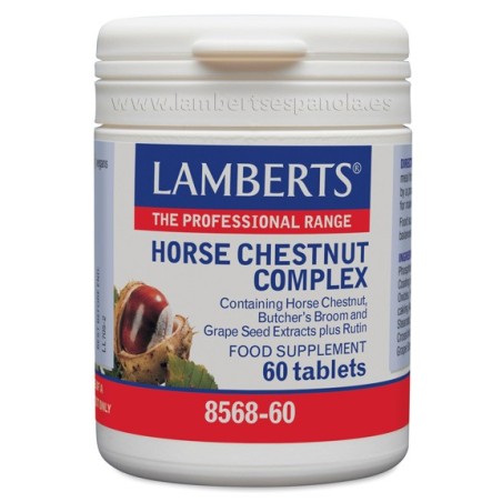 Lamberts Complejo de Castaño de Indias (60 comp) | Farmacia Tuset