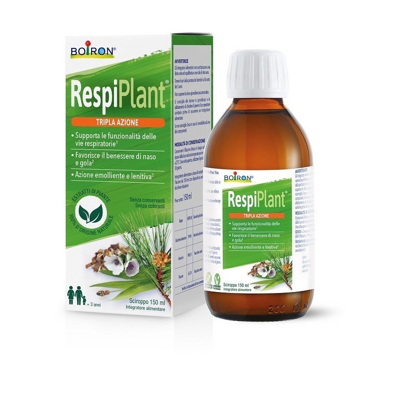 Boiron Respiplant Jarabe (150 ml) | Farmacia Tuset