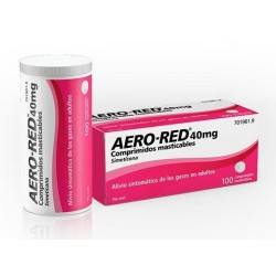 Aero red 40mg 100 comprimidos masticables | Farmacia Tuset