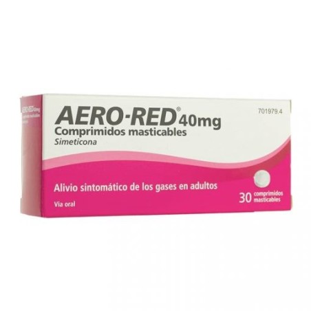 Aero red 40 mg 30 comprimidos masticables|Farmacia Tuset