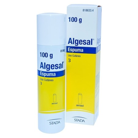 Algesal 100/10mg/g aerosol tópico espuma 100g| Farmacia Tuset