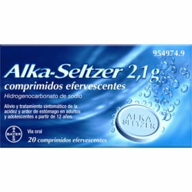 Alka-Seltzer 2.1g 20 comp.efervescentes | Farmacia Tuset