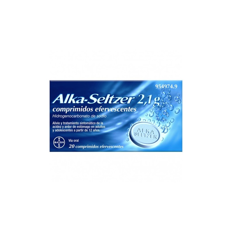 Alka-Seltzer 2.1g 20 comp.efervescentes | Farmacia Tuset