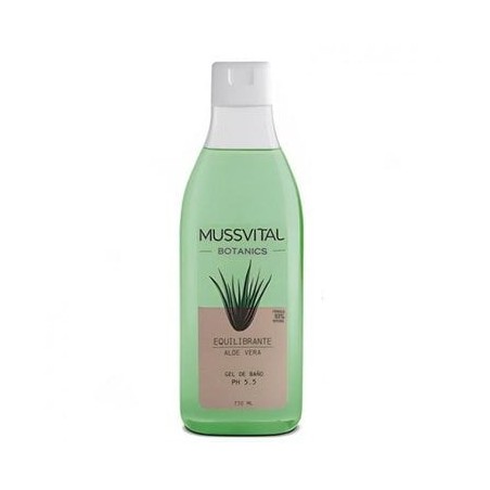 MUSSVITAL BOTANICS GEL DE BAÑO ALOE VERA 750 ML