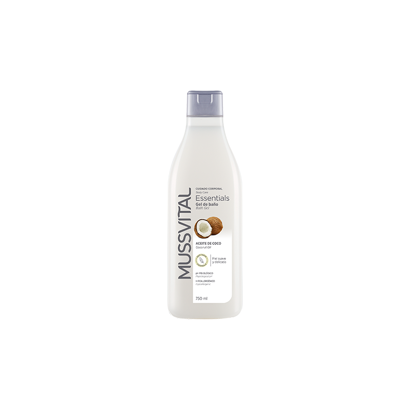 Mussvital Essentials gel leche coco 75ml| Farmacia Tuset