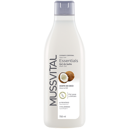 Mussvital Essentials gel leche coco 75ml| Farmacia Tuset