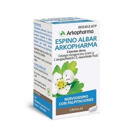 Arkocapsulas Espino Albar 350mg 48 cápsulas| Farmacia Tuset