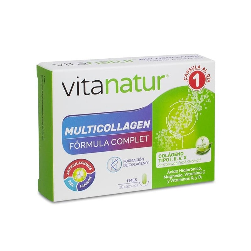 Vitanatur Multicollagen (30 cápsulas) | Farmacia Tuset