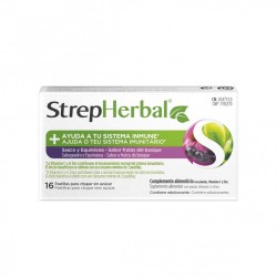 Strepherbal Saúco y Equinácea (16 pastillas chupar) | Farmacia Tuset