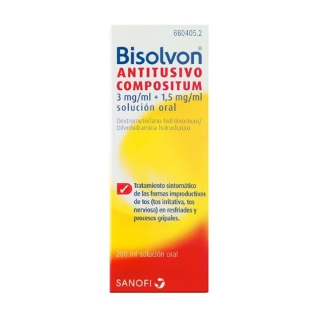 Bisolvon antitusivo compositum solucion 200 ml | Farmacia Tuset