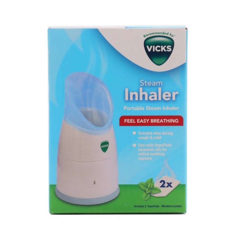 Vicks inhalador de vapor+ 2 comprimidos.| Farmacia Tuset