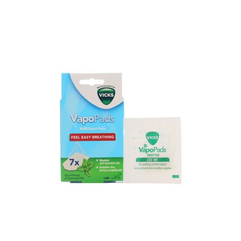 Vicks vapopads recambio 7 unidades |Farmacia Tuset