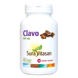 Sura Vitasan Clavo 500mg (100 cápsulas) | Farmacia Tuset