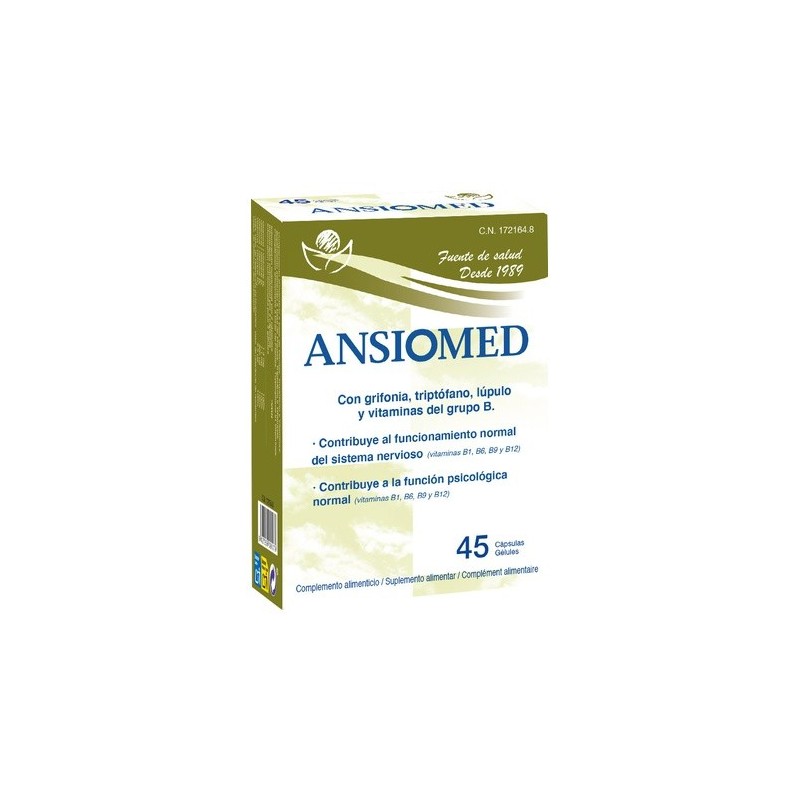 Bioserum Ansiomed (45 cápsulas) | Farmacia Tuset