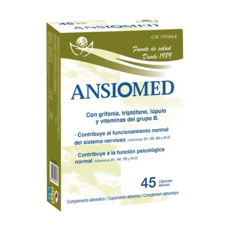 Bioserum Ansiomed (45 cápsulas) | Farmacia Tuset