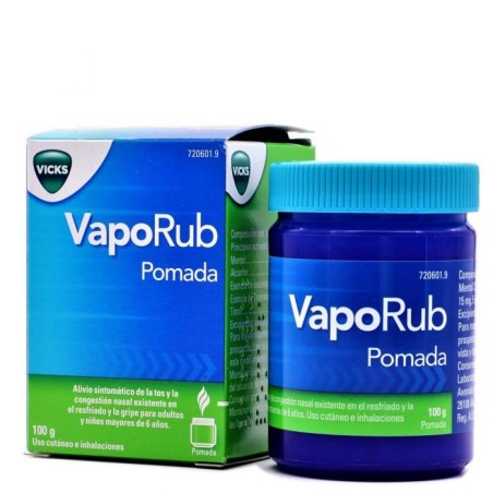 Vaporub pomada 100gr. | Farmacia Tuset