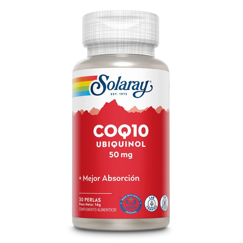 Solaray Ubiquinol CoQ10 100mg (30 perlas) | Farmacia Tuset