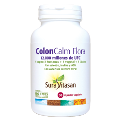 Sura Vitasan Colon Calm Flora (30 cápsulas) | Farmacia Tuset