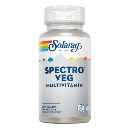 Solaray Spectro Veg Multivitamin (60 cápsulas) | Farmacia Tuset