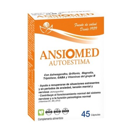 Bioserum Ansiomed Autoestima (45 cápsulas) | Farmacia Tuset