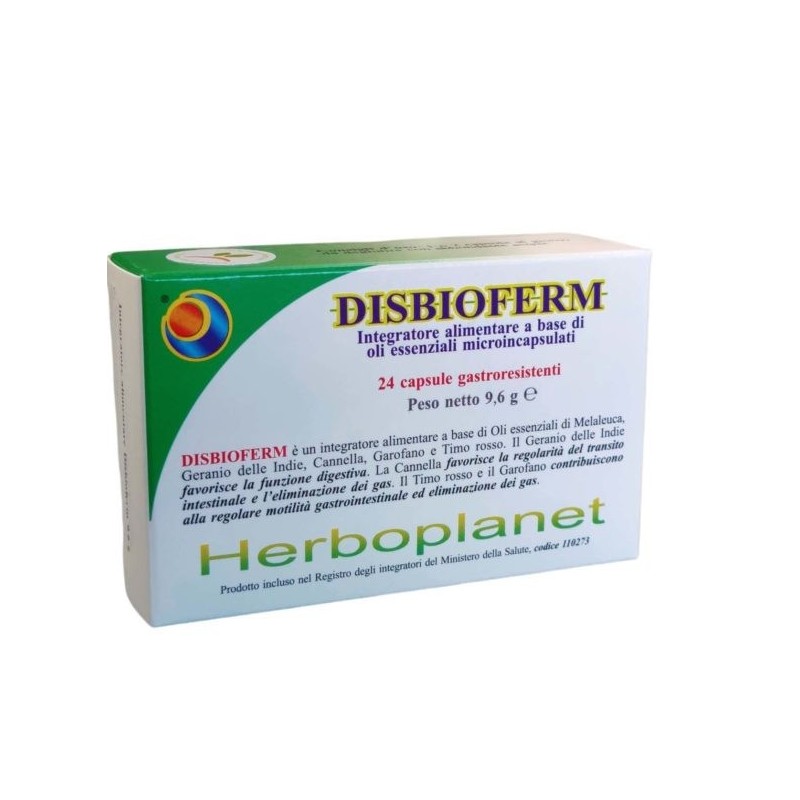 Herboplanet Disbioferm 24 cápsulas | Farmacia Tuset