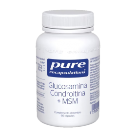 Pure Encapsulations Glucosamina + Condroitina + MSM (60 cápsulas) | Farmacia Tuset