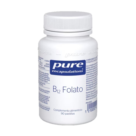 Pure Encapsulations Vitamina B12 Folato (90 comp) | Farmacia Tuset