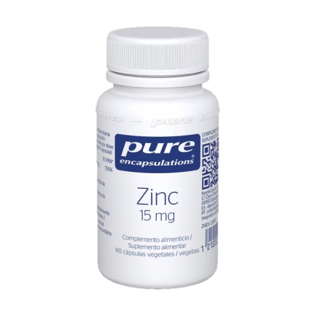 Pure Encapsulations Zinc (60 cápsulas) | Farmacia Tuset