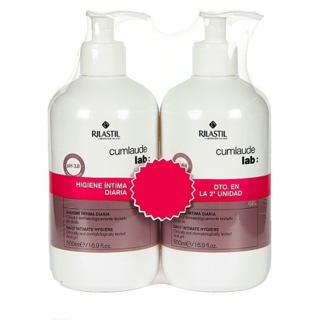 Cumlaude Pack Gel Higiene Íntima Diaria (2 x 500ml) | Farmacia Tuset