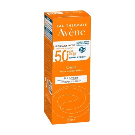 Avene Solar Crema FPS 50+ (50 ml) | Farmacia Tuset