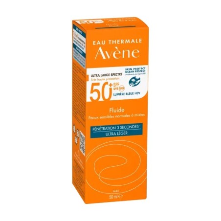 Avene Solar Fluido 50+ (50 ml) | Farmacia Tuset