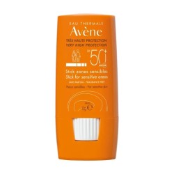 Avene Solar Stick SPF50+ Zonas Sensibles (8 gr) | Farmacia Tuset