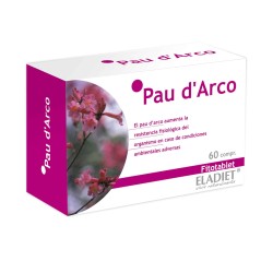 Eladiet Pau d'Arco (60 comprimidos) | Farmacia Tuset