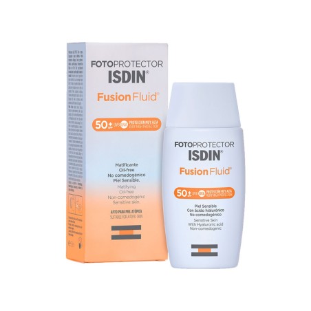 Isdin Fotoprotector Fusion Fluid FPS 50 (50 ml) | Farmacia Tuset