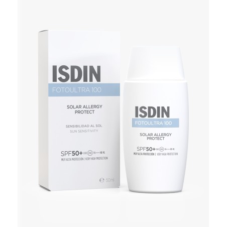 Isdin Fotoultra100 Solar Allergy Fusion Fluid FPS 50+ | Farmacia Tuset