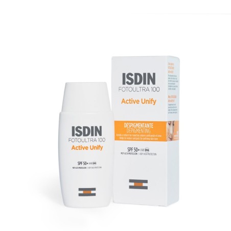 Isdin FotoUltra100 Active Unify despigmentante SPF 50+| Farmacia Tuset