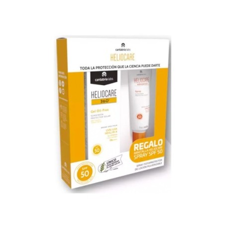 Heliocare 360º Gel Oil-Free FPS 50+spray spf 50 | Farmacia Tuset